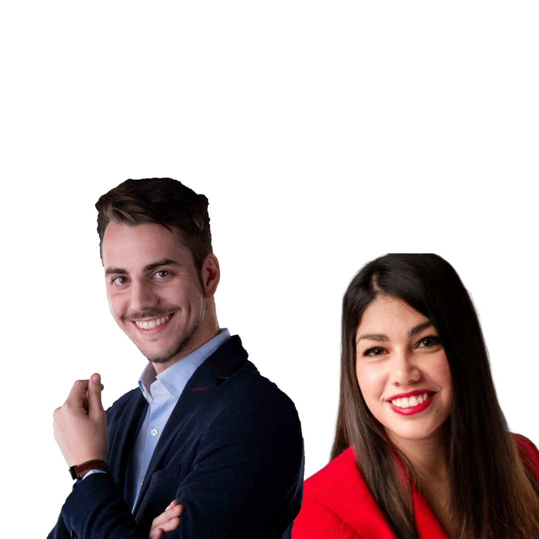 Luca e Francesca, team di Studio WID, consulenza siti web e analisi di mercato
