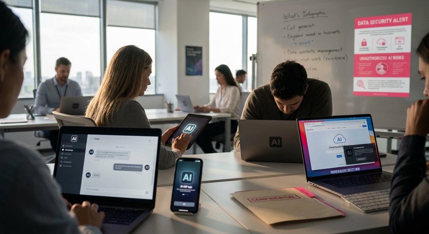 Shadow AI in ufficio: la maggioranza dei dipendenti usa l’intelligenza artificiale senza il controllo dell’azienda