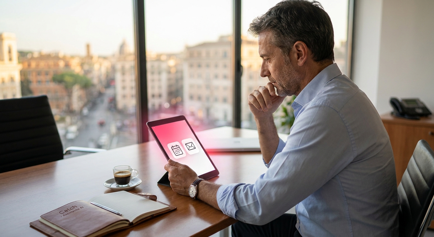 Catch: l’assistente AI che gestisce l’agenda e le email al posto tuo, utile anche per le PMI italiane